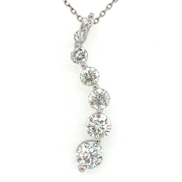 Estate - Diamond Journey Pendant Flora Gems Decatur, IL