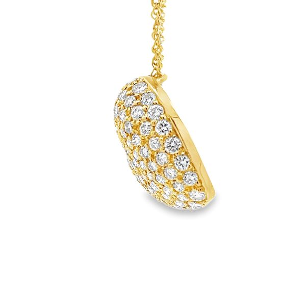 Estate - Diamond Heart Pendant Image 2 Flora Gems Decatur, IL