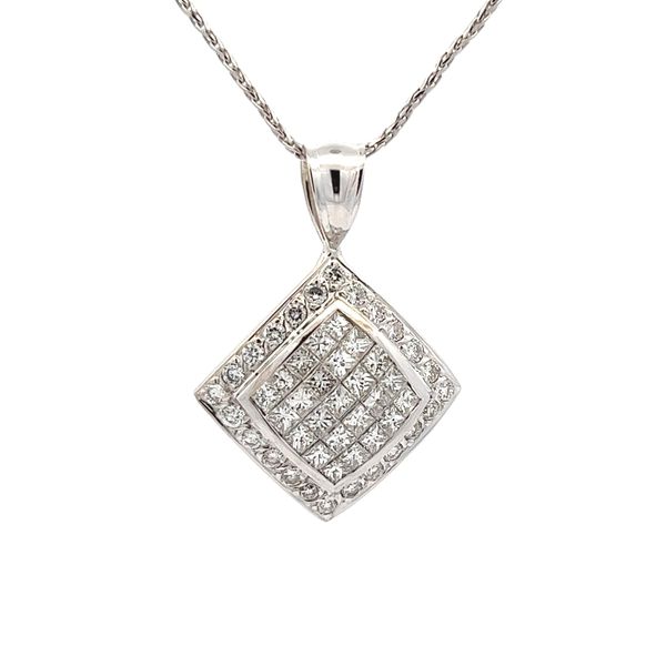Estate - Diamond Pendant Flora Gems Decatur, IL