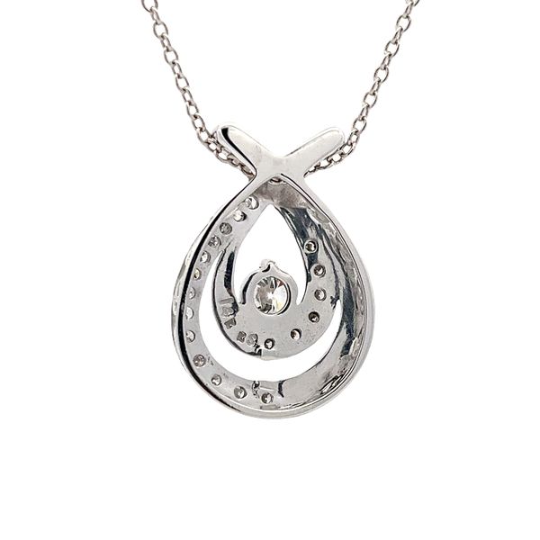 Estate - Diamond Pendant Image 3 Flora Gems Decatur, IL