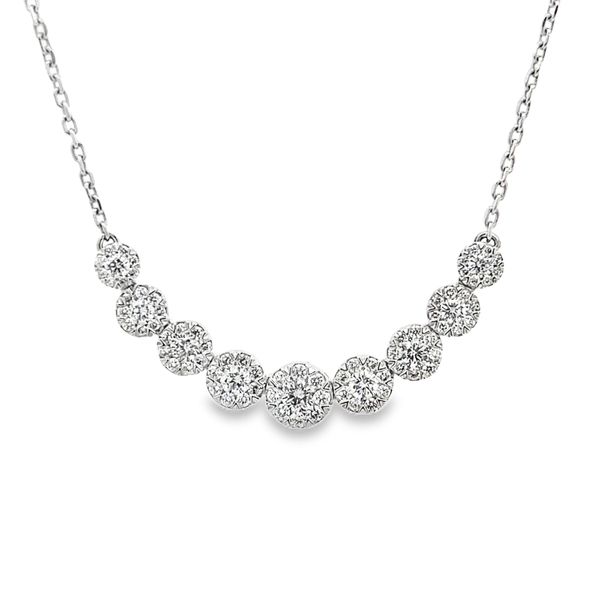 Estate - Diamond Necklace Flora Gems Decatur, IL