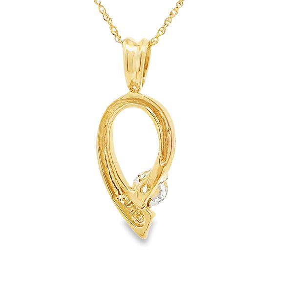 Estate - Diamond Pendant Image 3 Flora Gems Decatur, IL