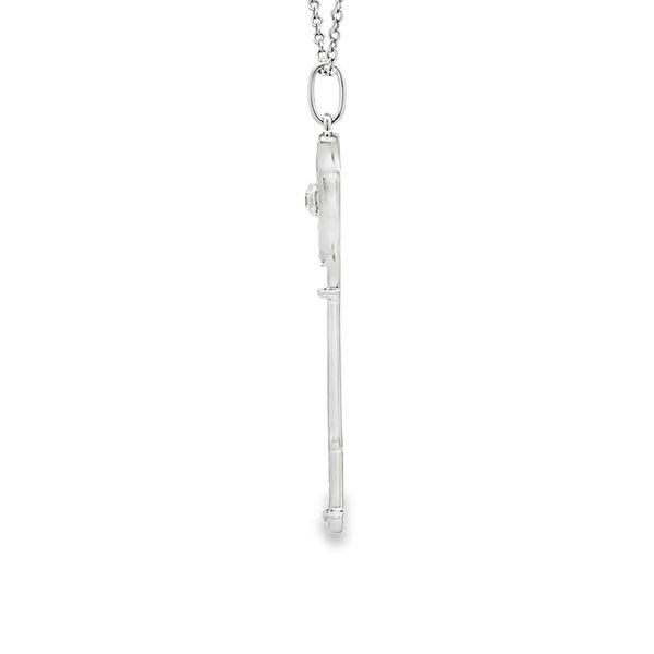 Estate - Diamond Key Pendant Image 2 Flora Gems Decatur, IL