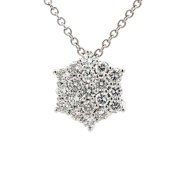 Estate - Diamond Pendant Flora Gems Decatur, IL
