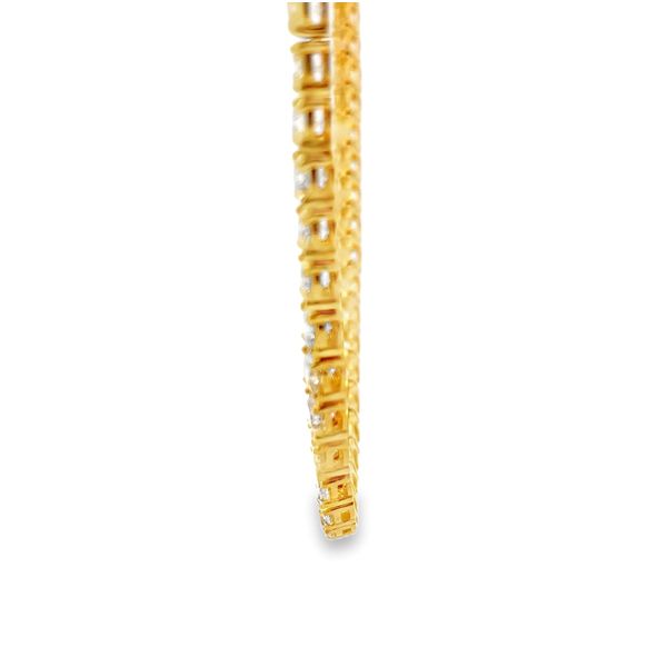 Estate - Diamond Tennis Necklace Image 2 Flora Gems Decatur, IL