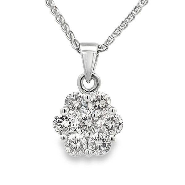 Estate - Diamond Pendant Flora Gems Decatur, IL