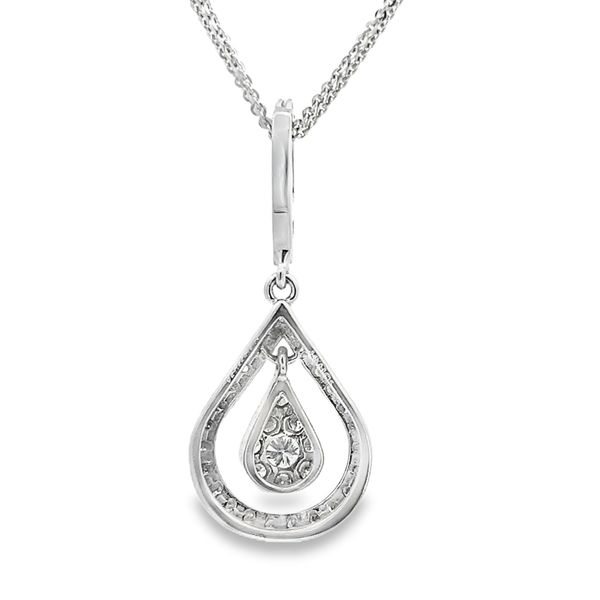 Estate - Diamond Necklace Image 3 Flora Gems Decatur, IL