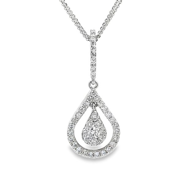 Estate - Diamond Necklace Flora Gems Decatur, IL