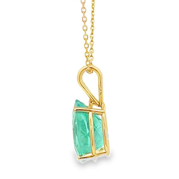 Estate - Emerald Pendant Image 2 Flora Gems Decatur, IL