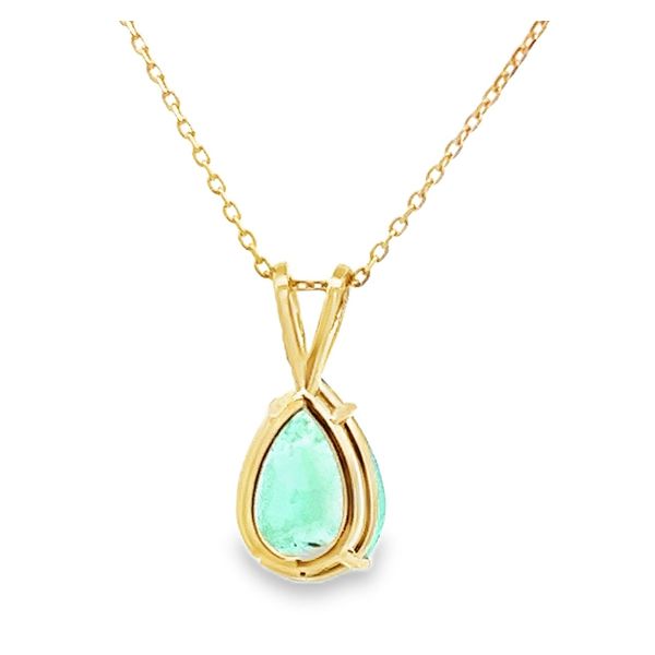 Estate - Emerald Pendant Image 3 Flora Gems Decatur, IL