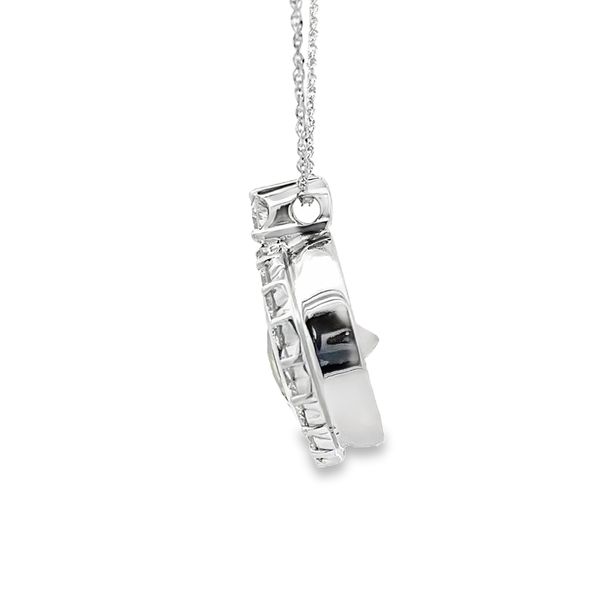 Estate - Tourmaline and Diamond Pendant Image 2 Flora Gems Decatur, IL