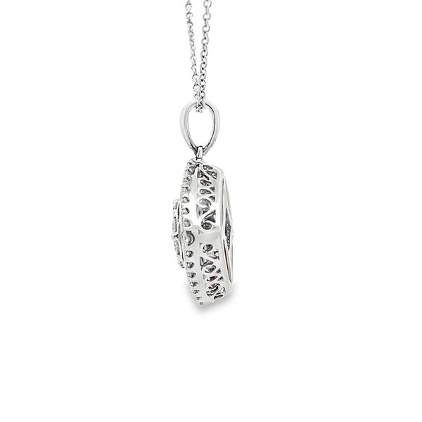 Estate - Simon G. Ruby and Diamond Necklace Image 2 Flora Gems Decatur, IL