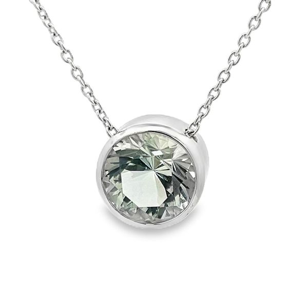 Estate - Green Quartz Pendant Flora Gems Decatur, IL