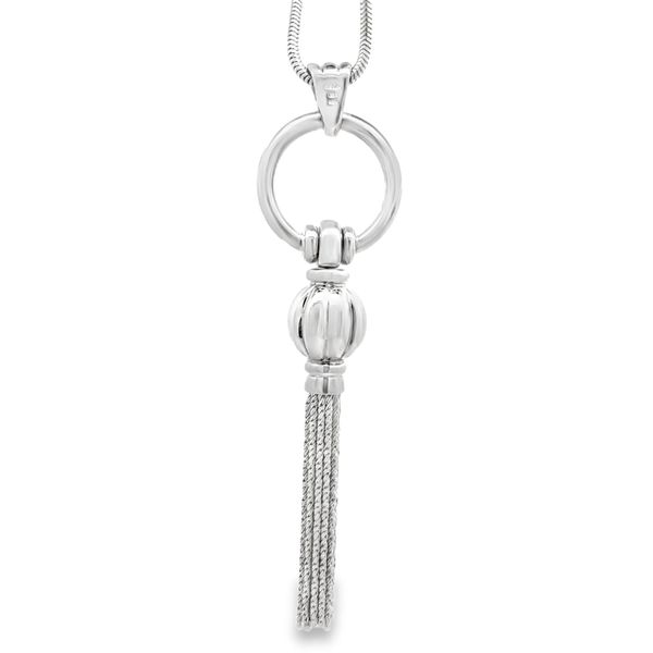 Estate - Sterling Silver Necklace Image 3 Flora Gems Decatur, IL