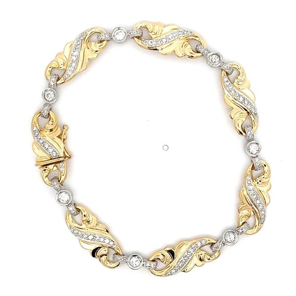 Estate - Diamond Bracelet Image 4 Flora Gems Decatur, IL