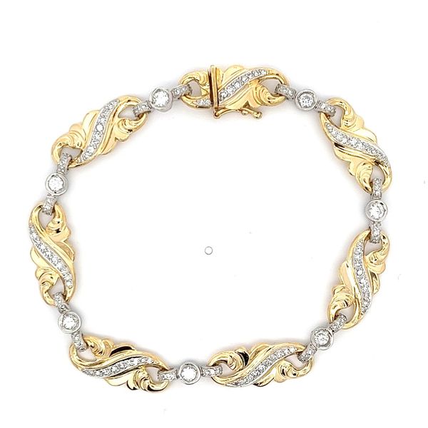 Estate - Diamond Bracelet Flora Gems Decatur, IL