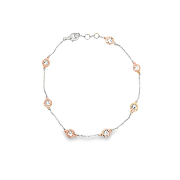 Estate - Diamond Bracelet Flora Gems Decatur, IL
