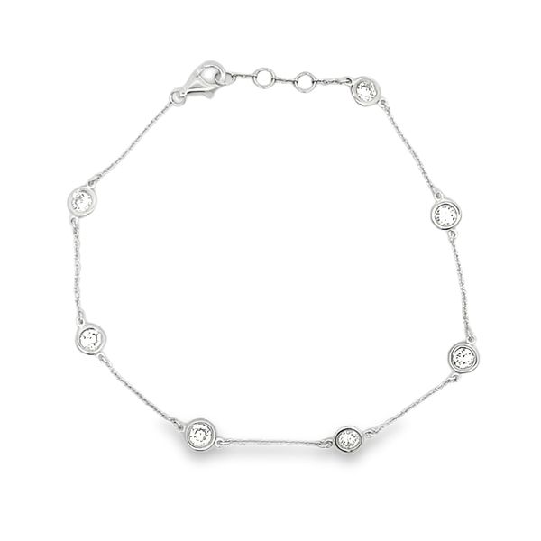 Estate - Diamond Bracelet Flora Gems Decatur, IL