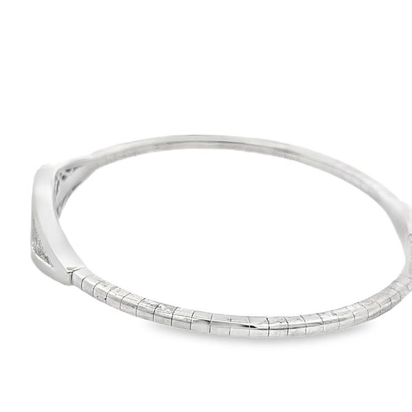 Estate - Diamond Bangle Bracelet Image 2 Flora Gems Decatur, IL