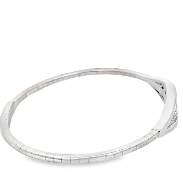 Estate - Diamond Bangle Bracelet Image 4 Flora Gems Decatur, IL