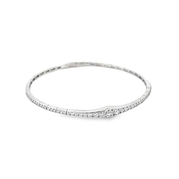 Estate - Simon G. Diamond Bracelet Flora Gems Decatur, IL
