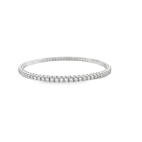 Estate - Simon G. Diamond Bracelet Flora Gems Decatur, IL