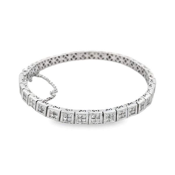 Estate - Diamond Bracelet Image 4 Flora Gems Decatur, IL