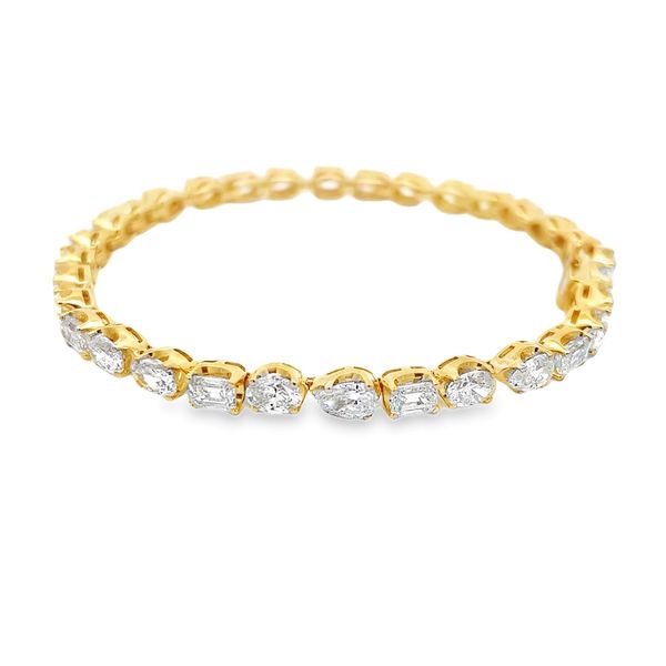 Estate - Diamond Bracelet Image 2 Flora Gems Decatur, IL