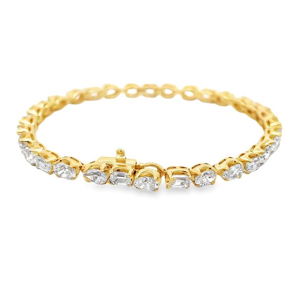 Estate - Diamond Bracelet Image 3 Flora Gems Decatur, IL