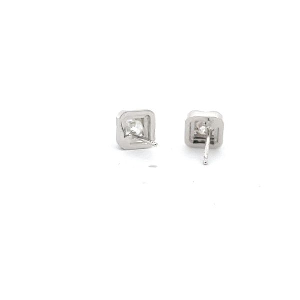 Estate - Diamond Earrings Image 3 Flora Gems Decatur, IL