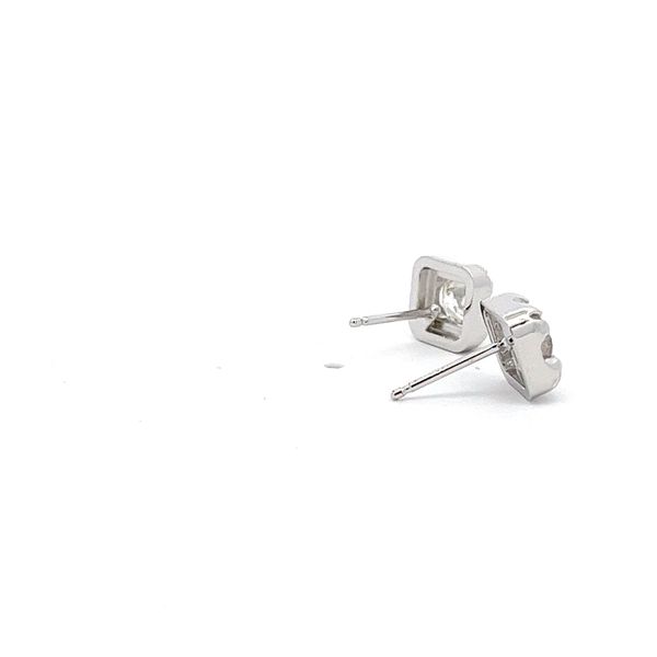 Estate - Diamond Earrings Image 4 Flora Gems Decatur, IL