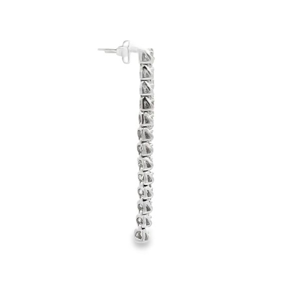 Estate - Diamond Earrings Image 4 Flora Gems Decatur, IL