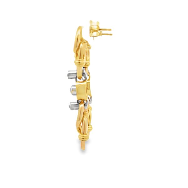 Estate - Diamond Earrings Image 2 Flora Gems Decatur, IL