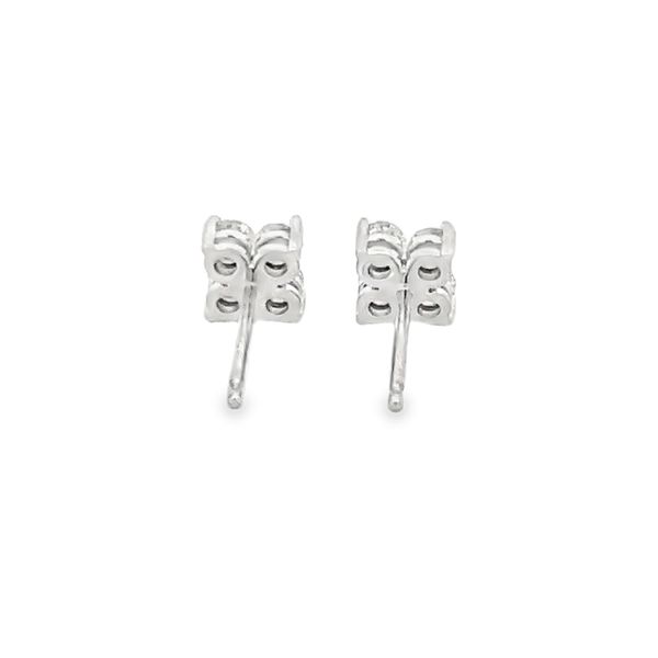 Estate - Diamond Earrings Image 3 Flora Gems Decatur, IL