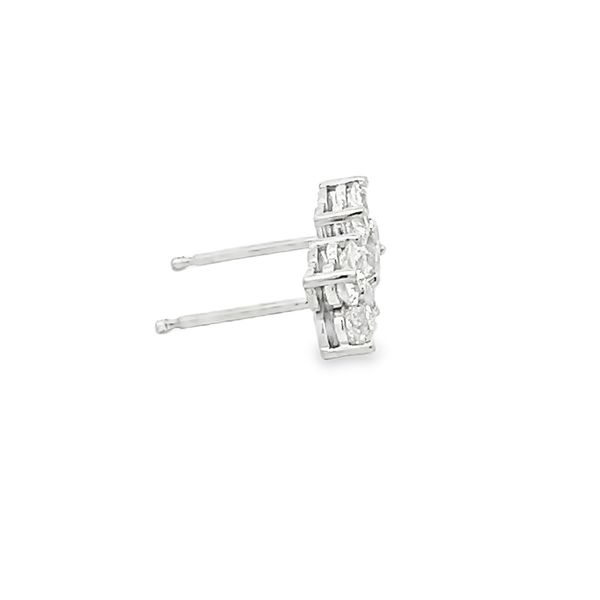 Estate - Diamond Earrings Image 4 Flora Gems Decatur, IL