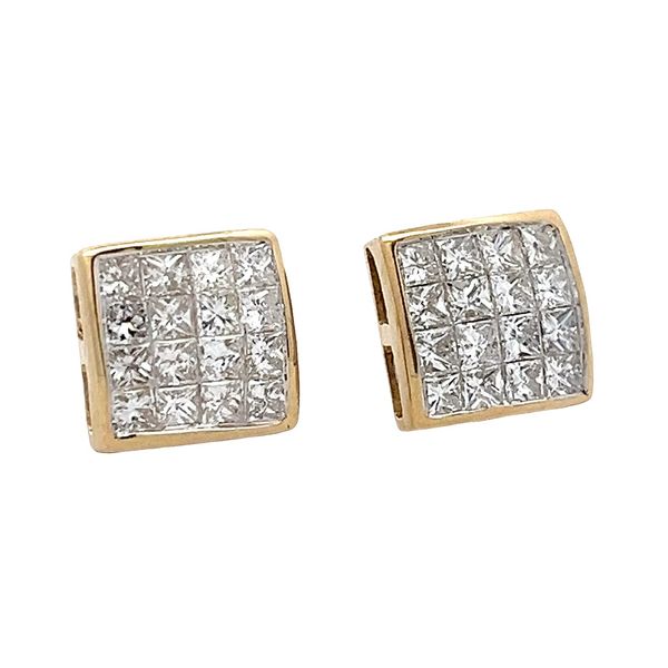 Estate - Diamond Earrings Flora Gems Decatur, IL