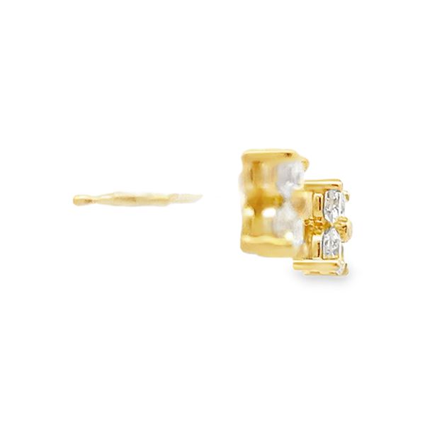 Estate - Diamond Earrings Image 4 Flora Gems Decatur, IL