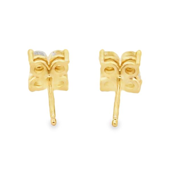Estate - Diamond Earrings Image 3 Flora Gems Decatur, IL