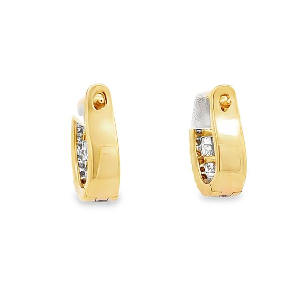 Estate - Diamond Earrings Image 3 Flora Gems Decatur, IL