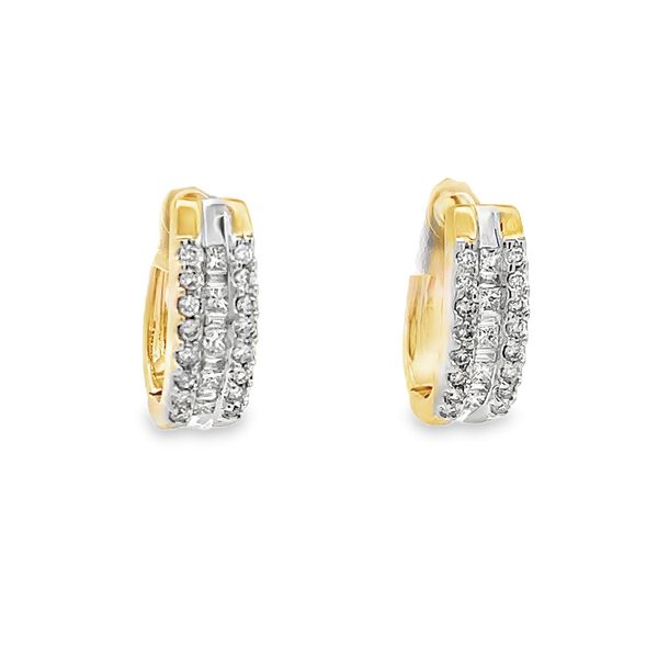 Estate - Diamond Earrings Flora Gems Decatur, IL