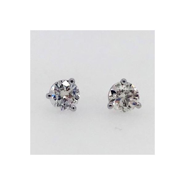 Diamond Stud Earrings Flora Gems Decatur, IL