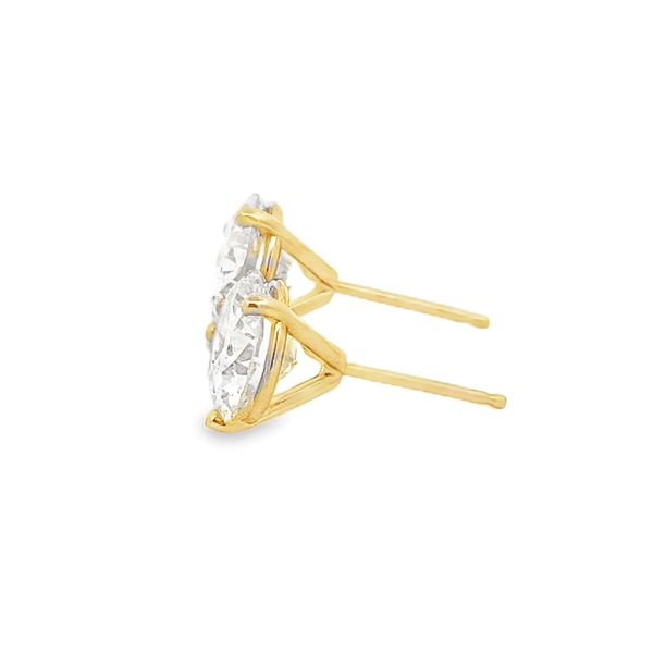 Estate - Natural Diamond Stud Earrings Image 2 Flora Gems Decatur, IL