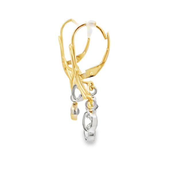 Estate - Moonstone Earrings Image 2 Flora Gems Decatur, IL
