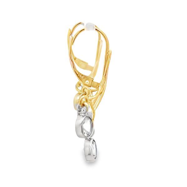 Estate - Moonstone Earrings Image 4 Flora Gems Decatur, IL