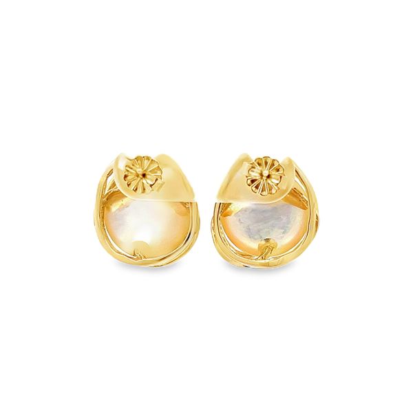 Estate - Pearl Earrings Image 3 Flora Gems Decatur, IL