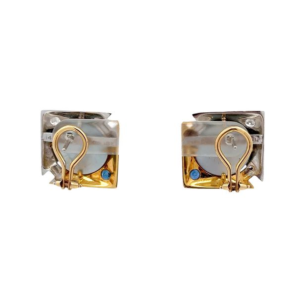 Estate - Pearl Earrings Image 3 Flora Gems Decatur, IL