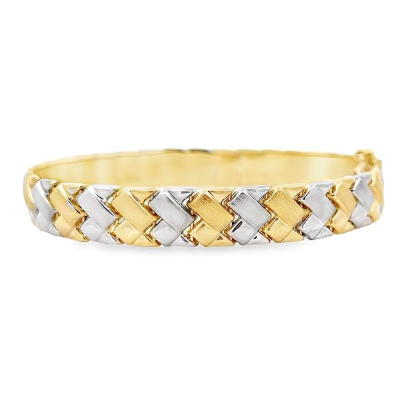 Estate - Gold Bracelet Image 2 Flora Gems Decatur, IL