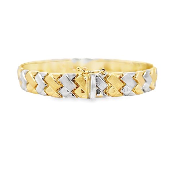 Estate - Gold Bracelet Image 3 Flora Gems Decatur, IL