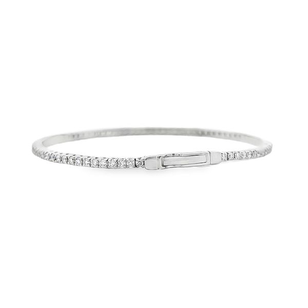Estate - Lab Grown Diamond Bracelet Image 3 Flora Gems Decatur, IL