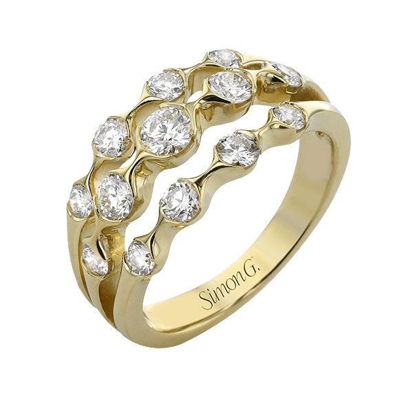 Simon G. Diamond Ring Flora Gems Decatur, IL
